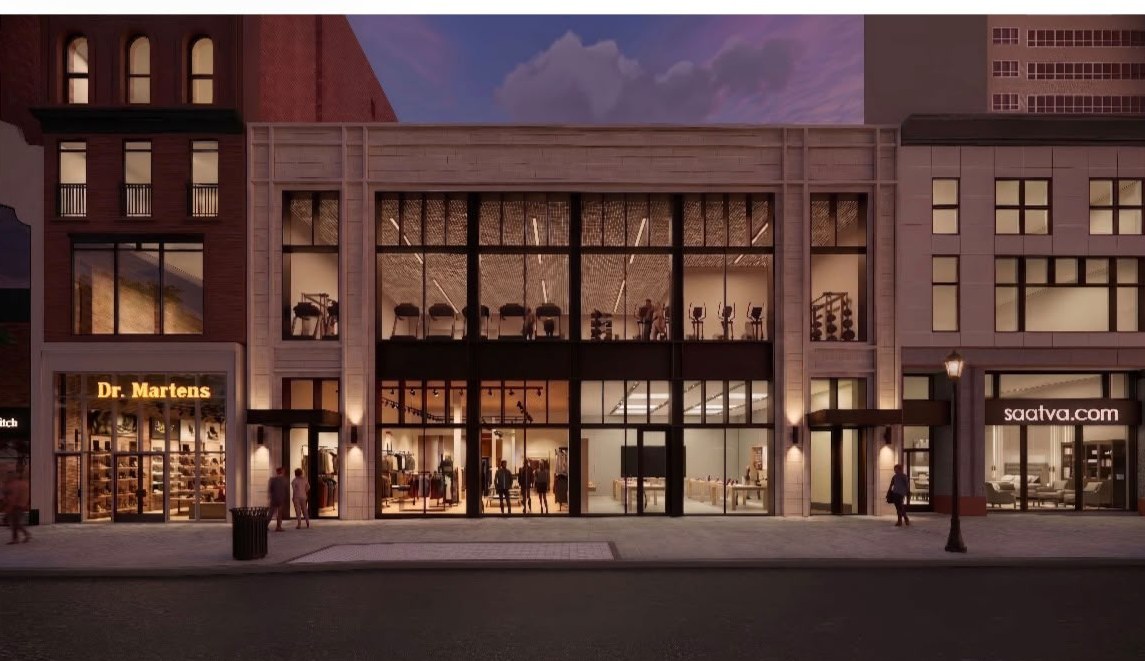 Rendering of the new development at 1706–1710 Walnut Street